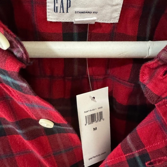 Men’s Button-up Shirt (Medium) - Plaid/Flannel | Gap - Picture 2 of 4